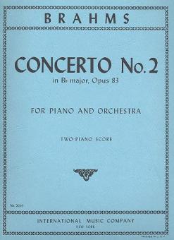 Concerto No. 2 in B flat Major for Piano & Orchestra, Op. 83 