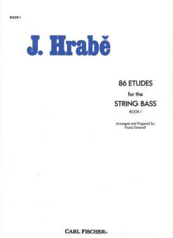 86 Etudes For String Bass 1 