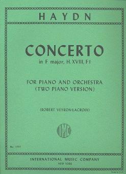 Concerto in F Major, Hob. XVIII: No. 1 