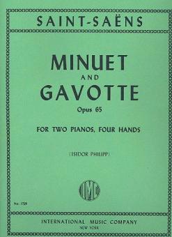 Minuet and Gavotte from Septet op.65 