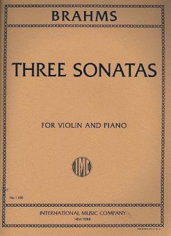 3 Violin Sonatas op. 78, 100 & 108 