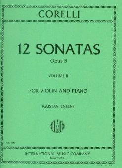 12 Sonatas, Op. 5 Vol. 2 