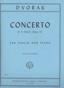 Concerto A minor op. 53 