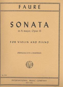 Sonata A Major op. 13 