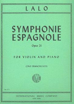 Symphonie Espagnole Op. 21 