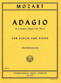 Adagio E-Dur KV 261 