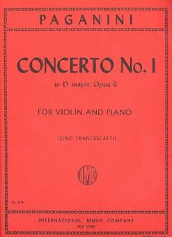 Violin Concerto No. 1 D major op. 6 
