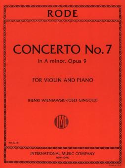 Concerto No. 7 in A minor, Op. 9 