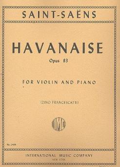 Havanaise op. 83 