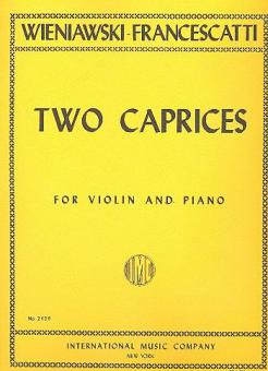Two Etudes-Caprices op. 18/4 & 5 