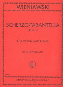 Scherzo Tarantelle op. 16 