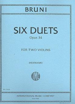 6 Easy Duets, Op. 34 
