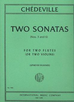 2 Sonatas Op. 8 Nos. 3 & 6 