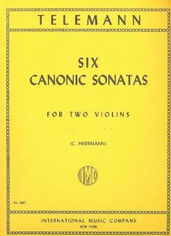 6 Canonic Sonatas 