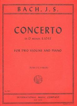 Concerto D minor BWV 1043 