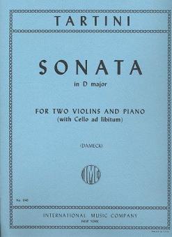 Sonata D major 