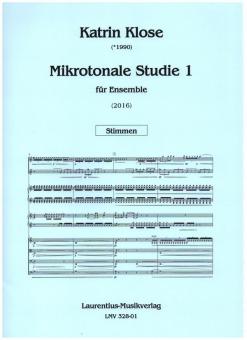 Mikrotonale Studie 1 