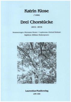3 Chorstücke 