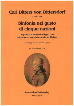 Sinfonia nel gusto di cinque nazioni 
