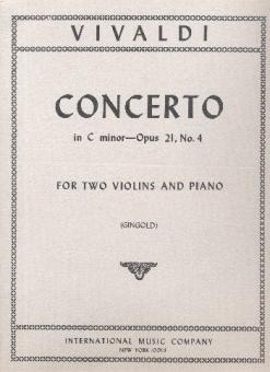 Concerto C minor op. 21/4 RV 509 