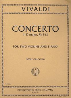 Concerto D major RV 512 