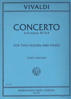 Concerto D minor RV 514 