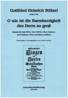 O wie ist die Barmherzigkeit des Herrn so groß 