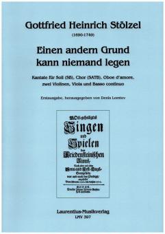 Einen andern Grund kann niemand legen 