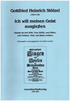 Ich will meinen Geist ausgießen 