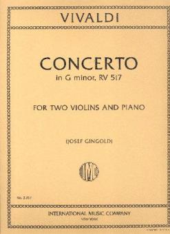 Concerto G minor RV 517 