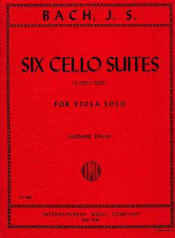 6 Suiten für Violoncello solo 