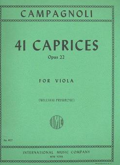 41 Caprices op. 22 