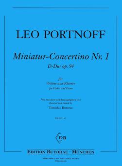 Miniatur-Concertino Nr. 1 D-Dur - op. 94 
