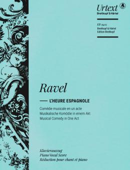 L'Heure espagnole - Klavierauszug 
