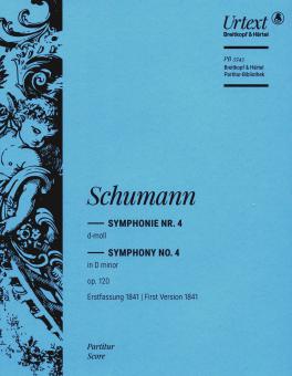 Symphonie Nr. 4 d-moll op. 120 - Partitur 