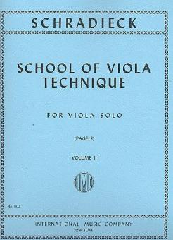 School Of Viola Technique Vol. 2 