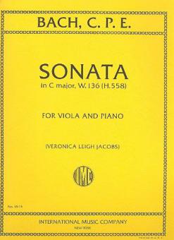 Sonata C major W136 
