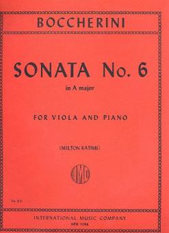 Sonata no. 6 in A major 