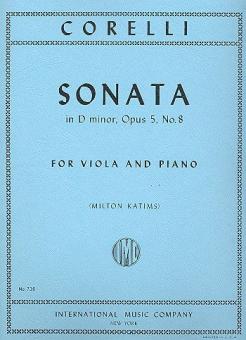 Sonata D minor op. 5/8 