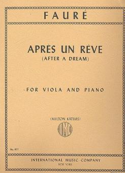 Après un rêve op. 7/1 