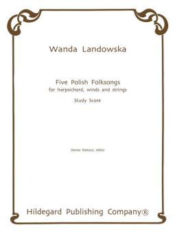Five Polish Folk Songs 