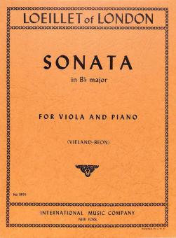 Sonata in B flat major 