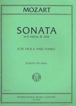 Sonata in E minor, KV 304 