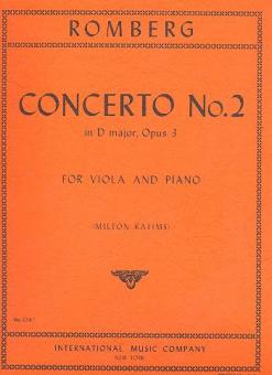 Concerto no. 2 D major op. 3 