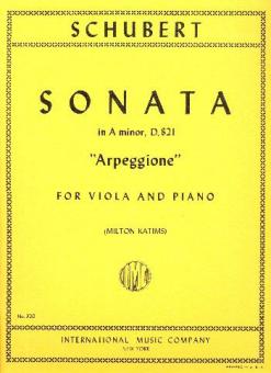 Sonata in A minor (Arpeggione) 