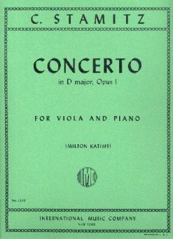 Concerto D major op. 1 