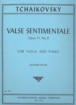 Valse Sentimentale, op. 51 no. 6 