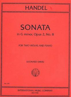 Sonata in G Minor, op. 2 no. 8 