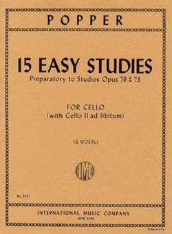 15 Easy Studies (Preparatory To Op. 73 & 76) 