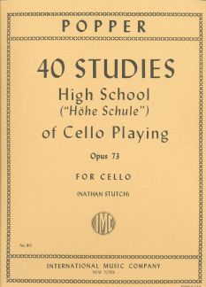 Hohe Schule des Violoncellospiels op. 73 